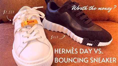 hermes day vs bouncing shoes